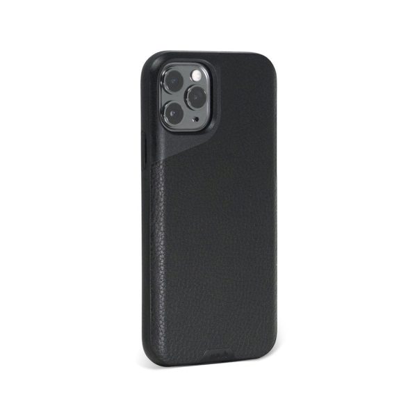 Black Leather Phone Case – Contour