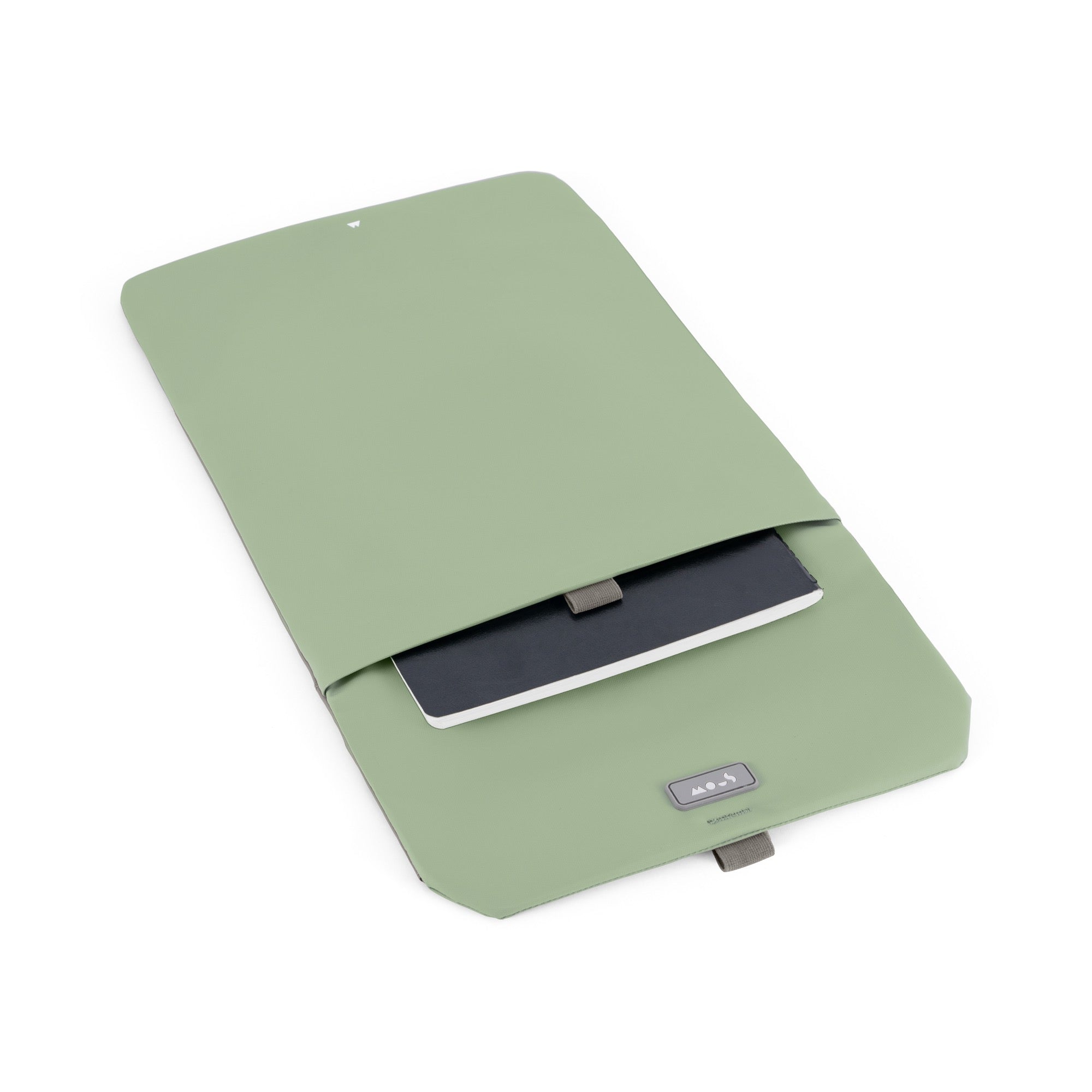 LEMMY_UniversalLaptopSleeve_Sage_Large_2000x2000_RearPocketWithNotebook_129061be-12eb-4ef2-a2f2-5c629ef93f2f