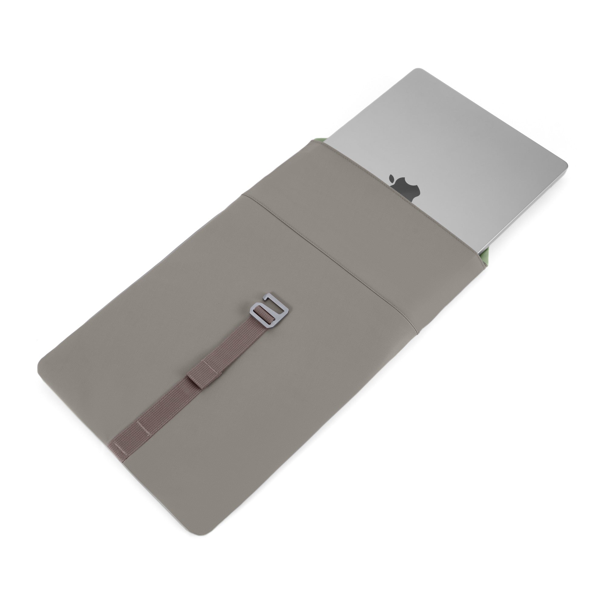 LEMMY_UniversalLaptopSleeve_Sage_Large_2000x2000_SleeveLayinOpen_a559b351-1e06-4509-a8f2-f20b4bd98fe2