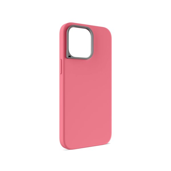 MagSafe® Compatible Bubblegum Silicone Phone Case – Minimalist
