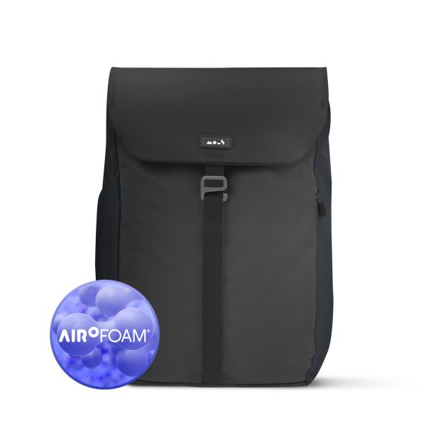 Flap Backpack with AiroFoam® – Midnight
