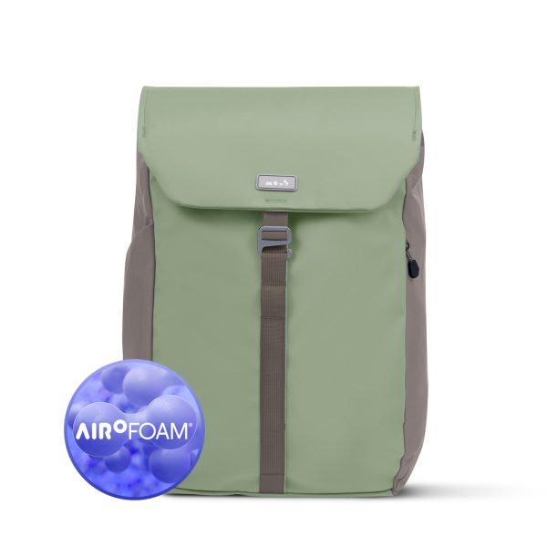 Flap Backpack with AiroFoam® – Sage